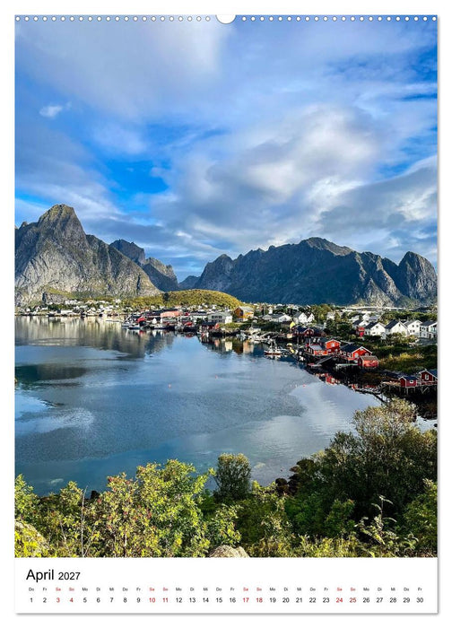 Lofoten - ein nordischer Herbst (CALVENDO Wandkalender 2027)