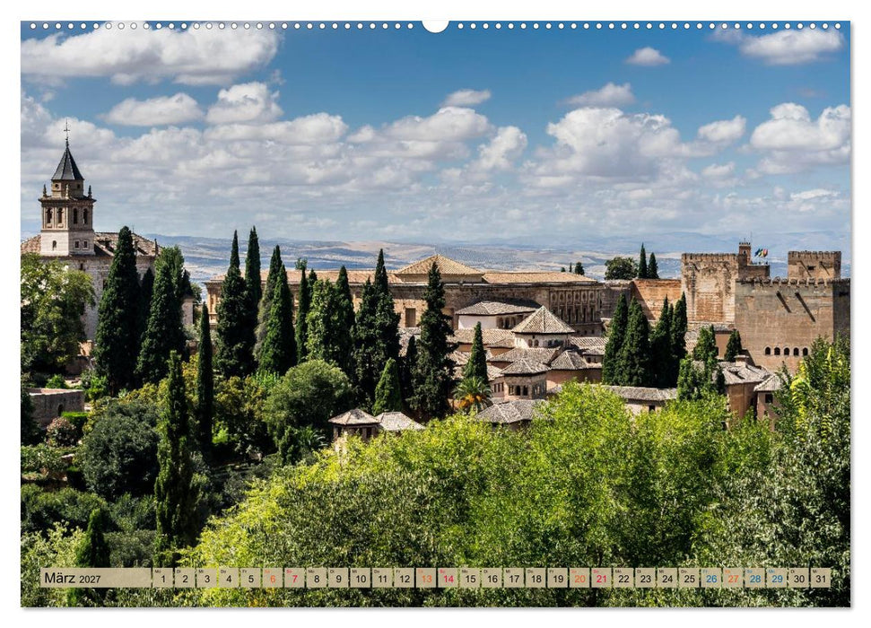 Spaniens Burgen (CALVENDO Premium Wandkalender 2027)