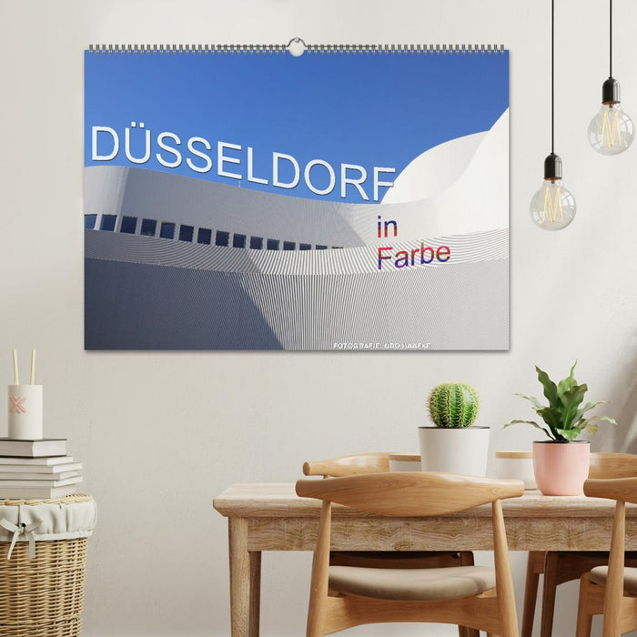 Düsseldorf in Farbe (CALVENDO Wandkalender 2027)