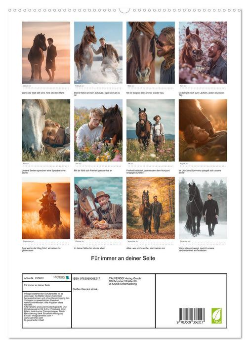 Für immer an deiner Seite (CALVENDO Premium Wandkalender 2027)