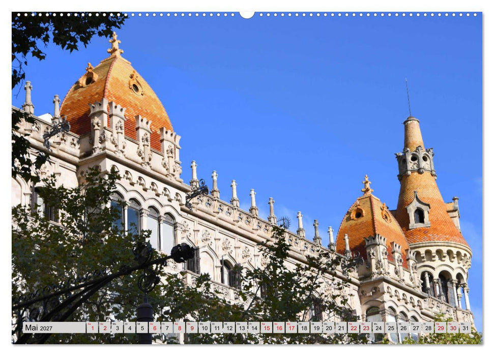 Ein bisschen GAUDI in Barcelona (CALVENDO Premium Wandkalender 2027)
