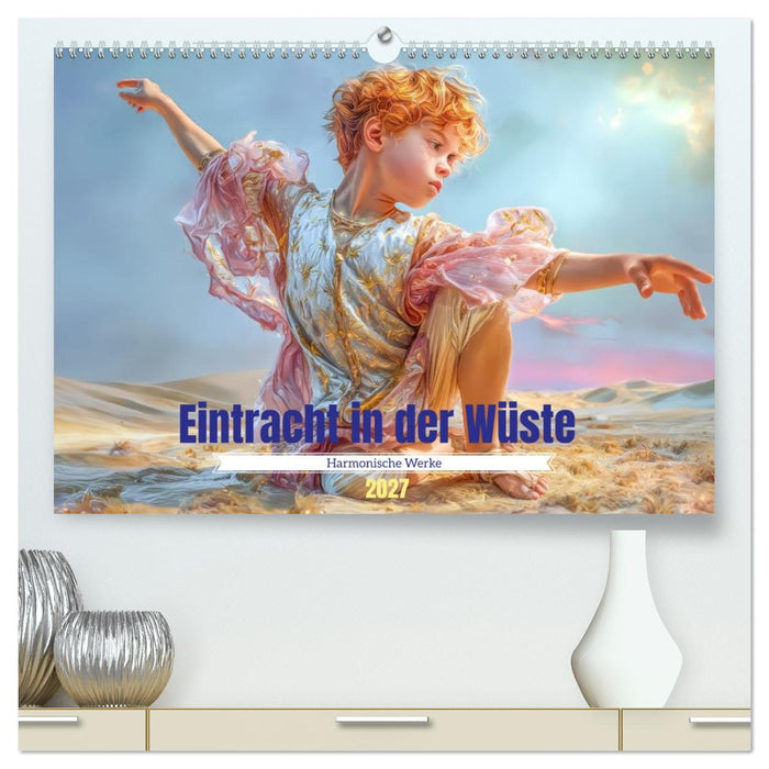 Eintracht in der Wüste - Harmonische Werke (CALVENDO Premium Wandkalender 2027)