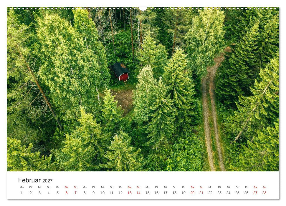 Norwegen Luftaufnahmen (CALVENDO Wandkalender 2027)