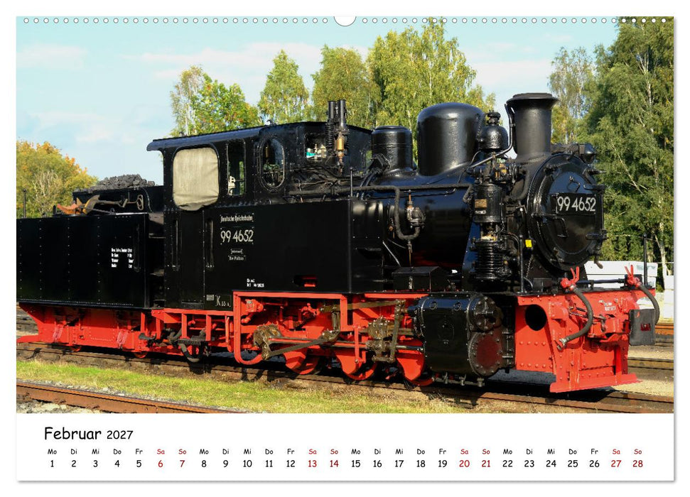 Rügens "rasender Roland" (CALVENDO Premium Wandkalender 2027)