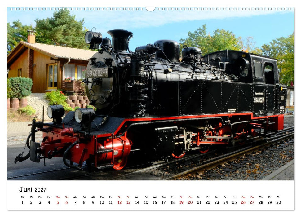 Rügens "rasender Roland" (CALVENDO Premium Wandkalender 2027)