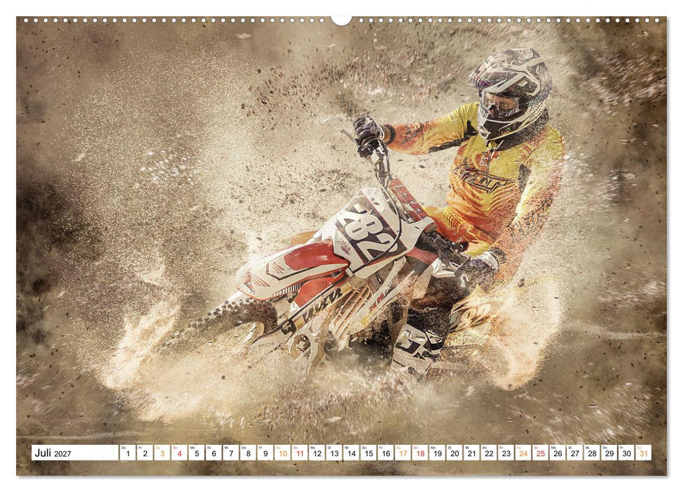 Motocross extrem (CALVENDO Premium Wandkalender 2027)