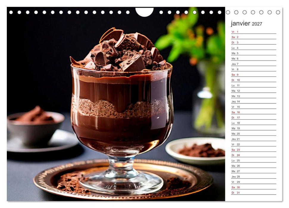 Plaisirs interdits (CALVENDO Calendrier mensuel 2027)