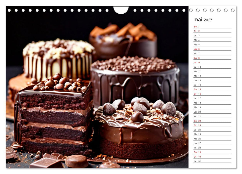 Plaisirs interdits (CALVENDO Calendrier mensuel 2027)
