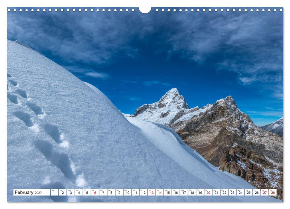 Peru Paradise in the Andes (CALVENDO Monthly Calendar 2027)