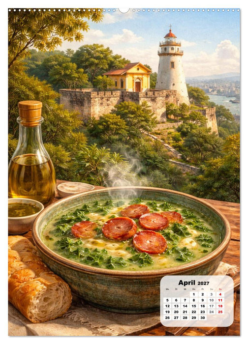 Macau - Eine Schlemmerreise zwischen zwei Welten (CALVENDO Wandkalender 2027)