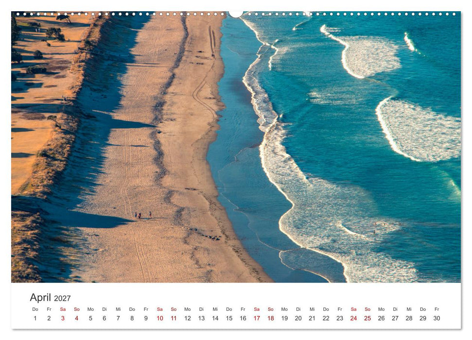 Neuseeland Luftaufnahmen (CALVENDO Wandkalender 2027)