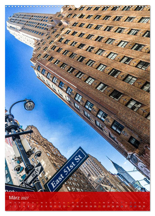 Vertikal New York (CALVENDO Wandkalender 2027)