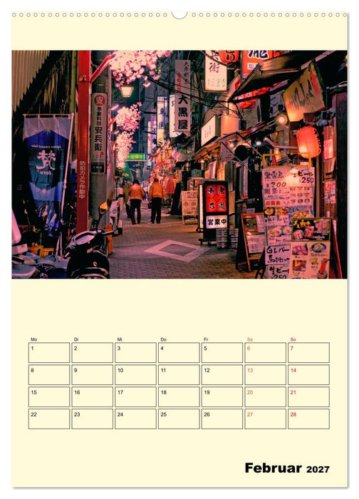 Japan - Hightech und viel Tradition (CALVENDO Premium Wandkalender 2027)