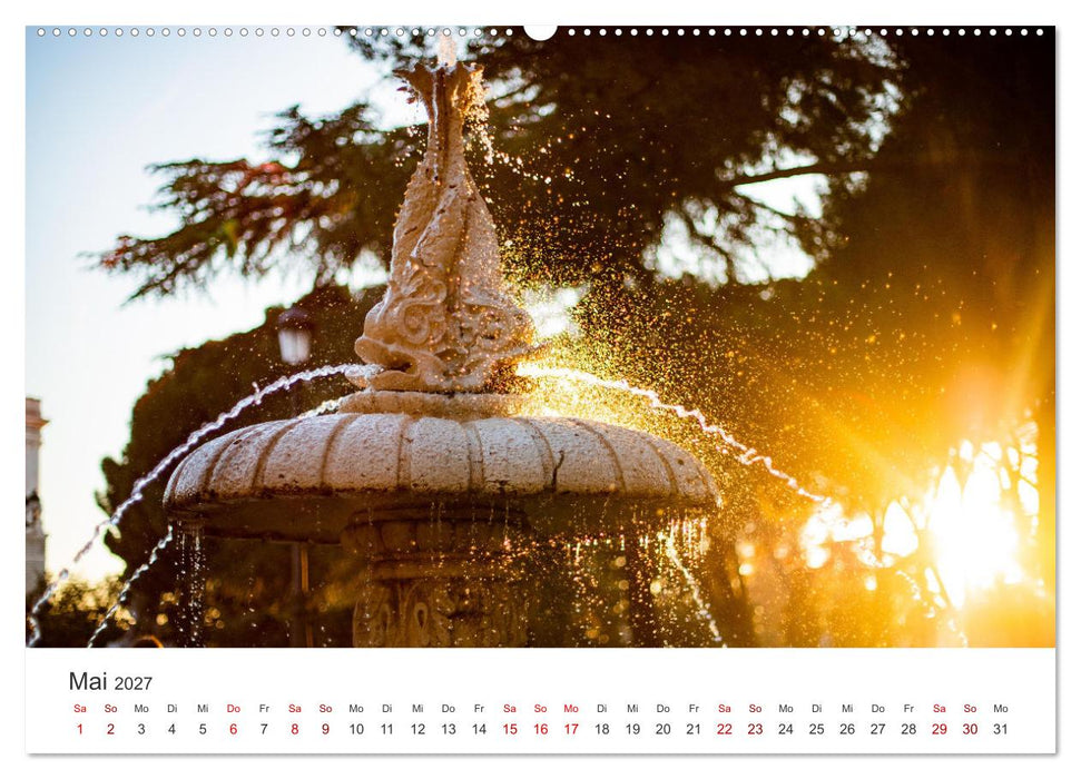 Madrid - Spaniens bezaubernde Hauptstadt. (CALVENDO Wandkalender 2027)