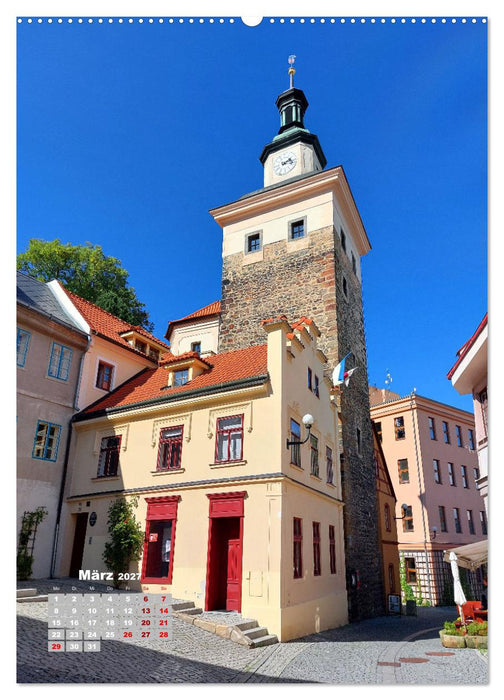 Loket - Idyllisches Städtchen in Tschechien (CALVENDO Premium Wandkalender 2027)