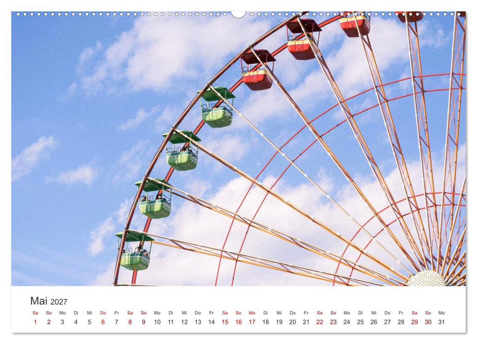 Riesenräder - Ein Spaß für jung und alt. (CALVENDO Wandkalender 2027)