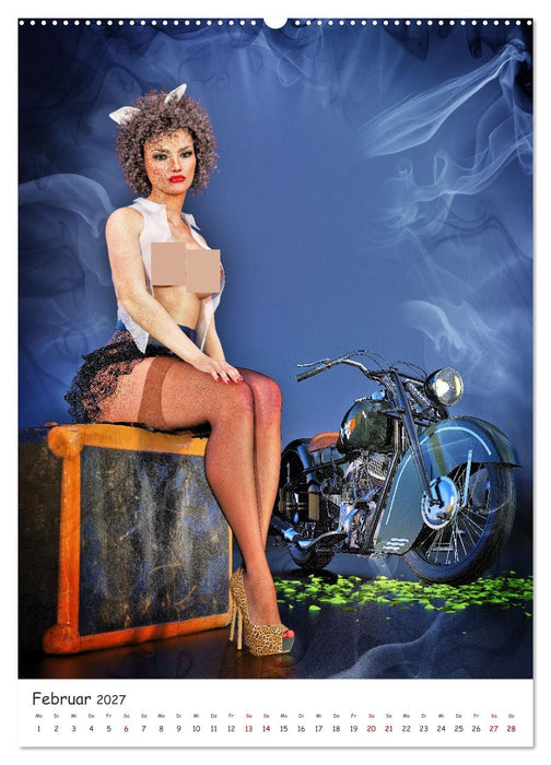 Sexy Frauen und heiße Öfen (CALVENDO Premium Wandkalender 2027)