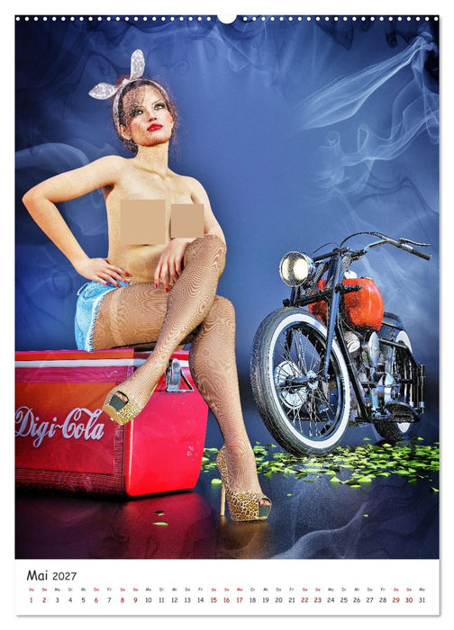 Sexy Frauen und heiße Öfen (CALVENDO Premium Wandkalender 2027)