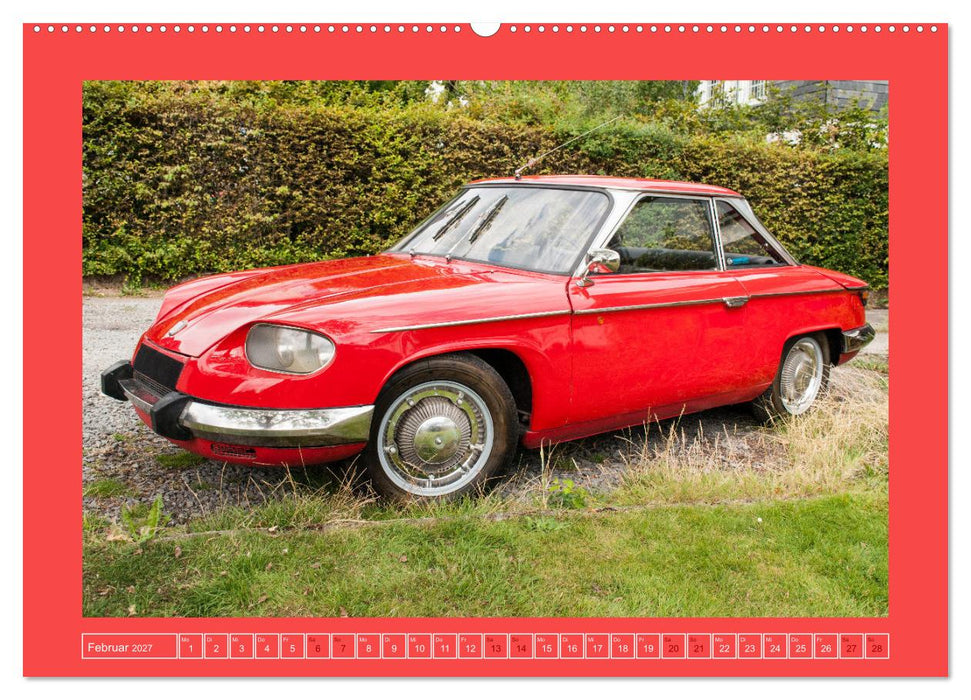 Oldie Panhard - Klassiker für Kenner (CALVENDO Wandkalender 2027)