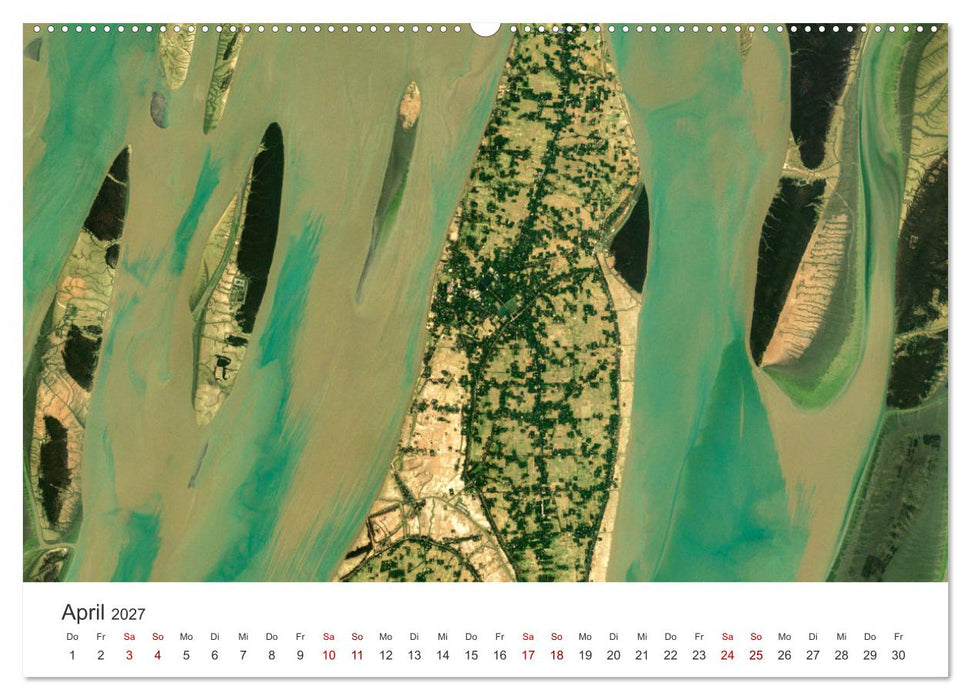 Die Erde aus dem All (CALVENDO Wandkalender 2027)