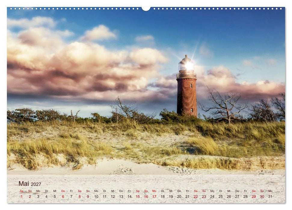 Moin Moin Schöne Stunden am Ostseestrand (CALVENDO Premium Wandkalender 2027)