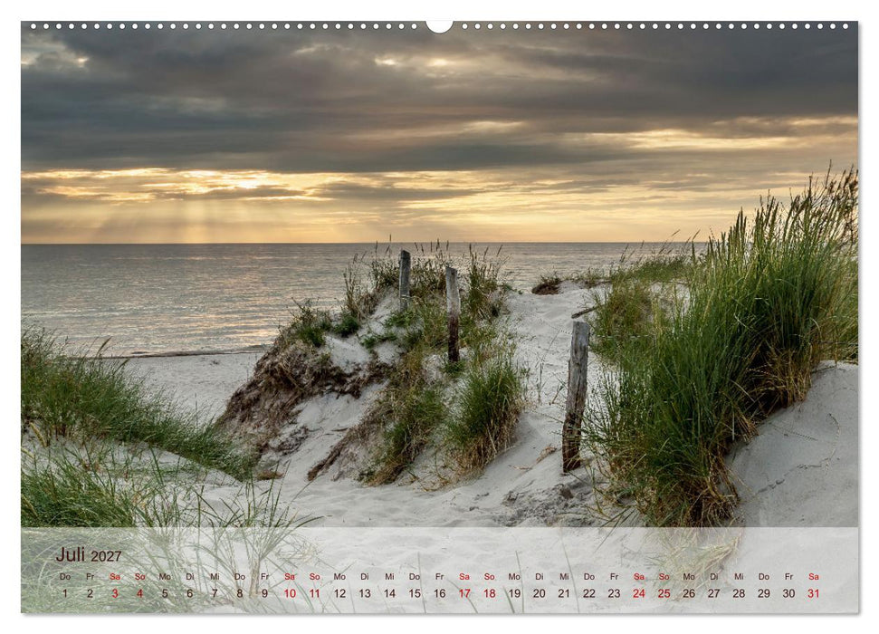 Moin Moin Schöne Stunden am Ostseestrand (CALVENDO Premium Wandkalender 2027)