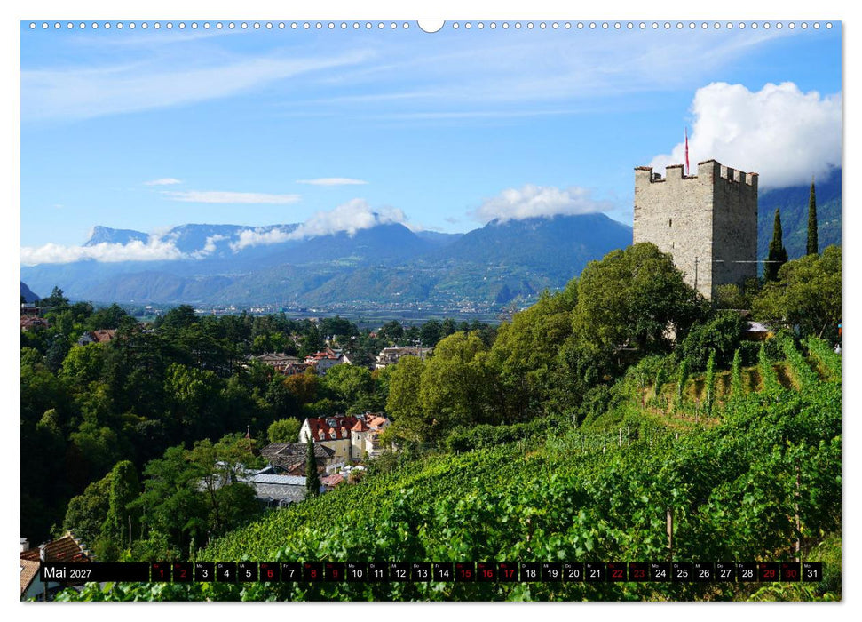 Spaziergang in Meran (CALVENDO Wandkalender 2027)