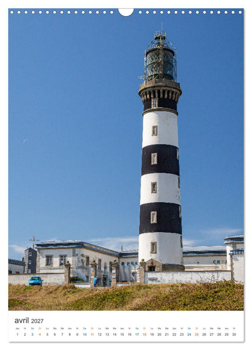 Phares du Finistère (CALVENDO Calendrier mensuel 2027)