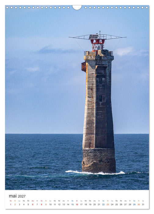 Phares du Finistère (CALVENDO Calendrier mensuel 2027)