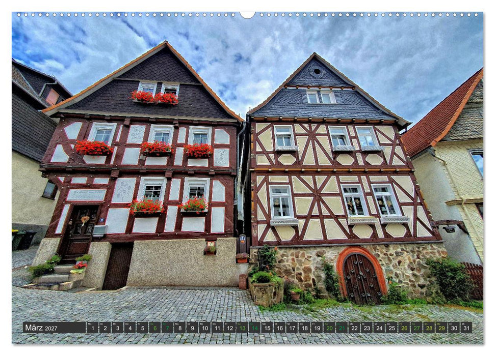 Schönes Biedenkopf Luftkurort in Hessen (CALVENDO Wandkalender 2027)