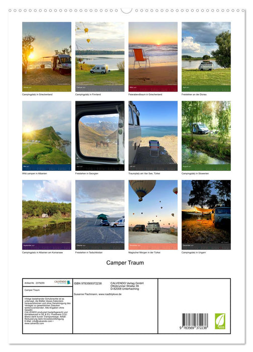 Camper Traum (CALVENDO Premium Wandkalender 2027)