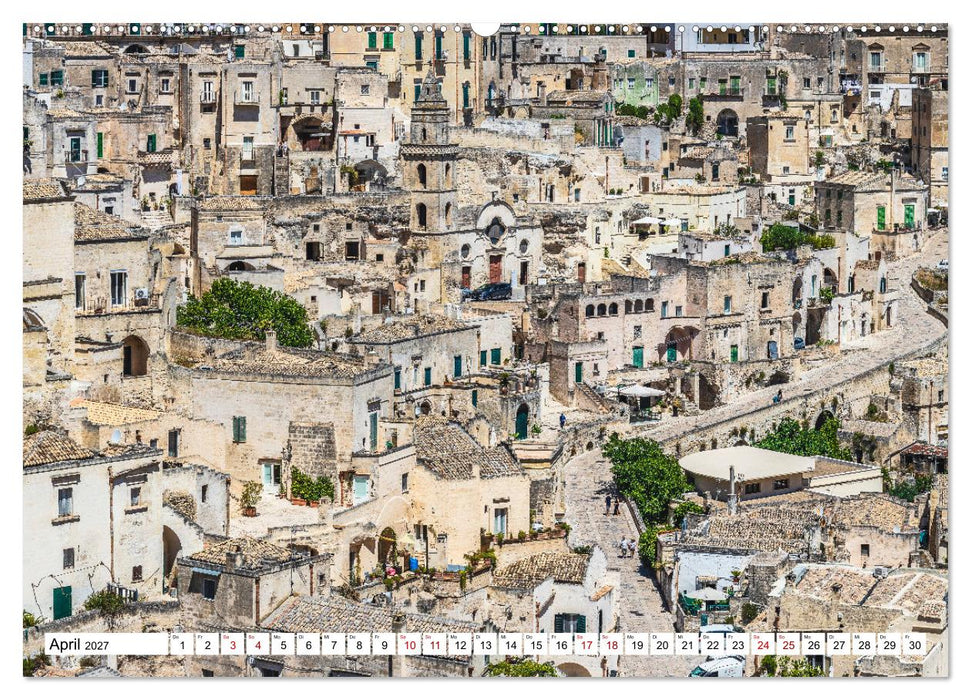 Matera - Die Stadt der Sassi (CALVENDO Wandkalender 2027)