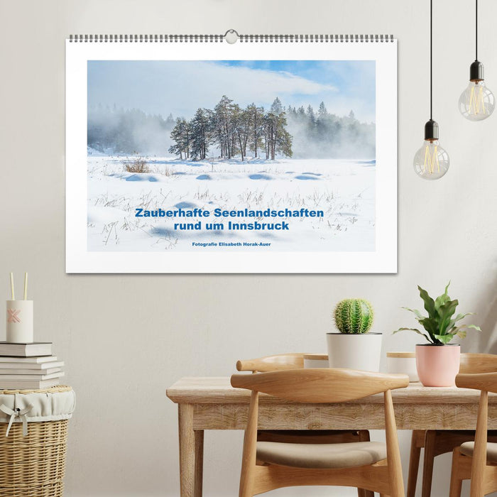 Zauberhafte Seenlandschaften um Innsbruck (CALVENDO Wandkalender 2027)