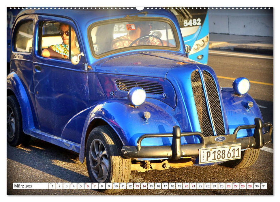 Ford Anglia - Großbritanniens klassischer Zweitürer (CALVENDO Premium Wandkalender 2027)