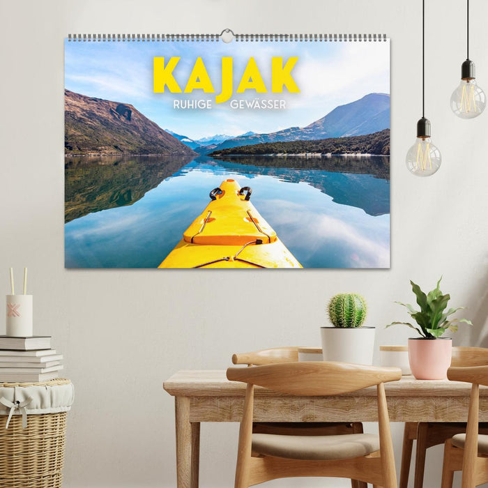 Kajak - Ruhige Gewässer (CALVENDO Wandkalender 2027)