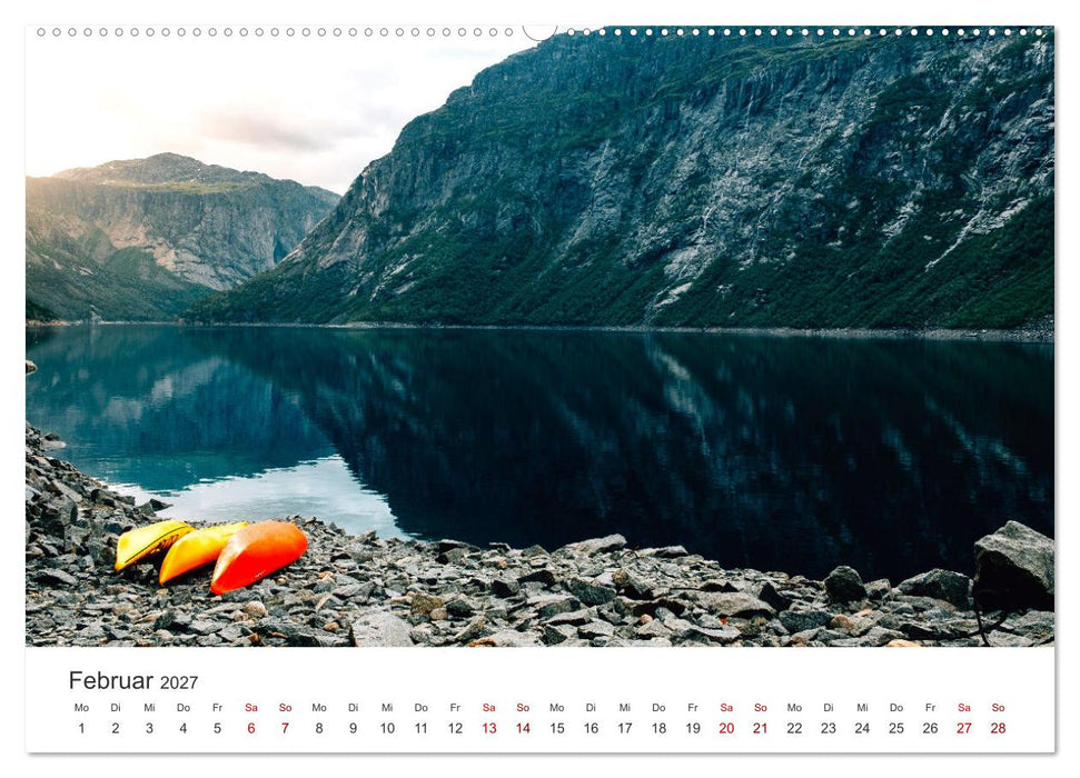 Kajak - Ruhige Gewässer (CALVENDO Wandkalender 2027)
