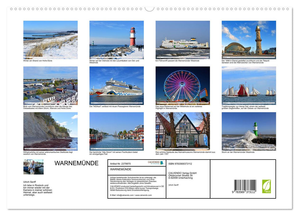 WARNEMÜNDE (CALVENDO Premium Wandkalender 2027)