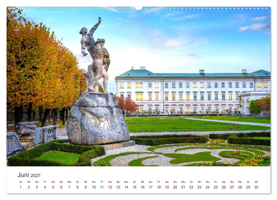 Salzburg - Kultur und Natur pur. (CALVENDO Wandkalender 2027)