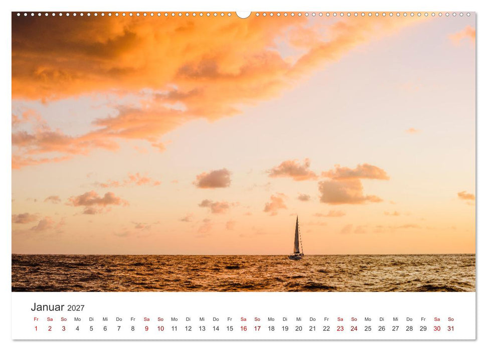 Segeln - Die Freiheit genießen. (CALVENDO Wandkalender 2027)