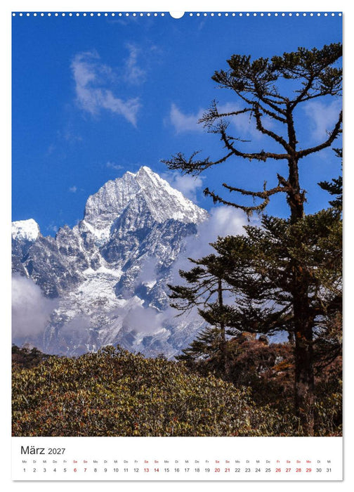 Nepal- Königreich der Götter (CALVENDO Premium Wandkalender 2027)