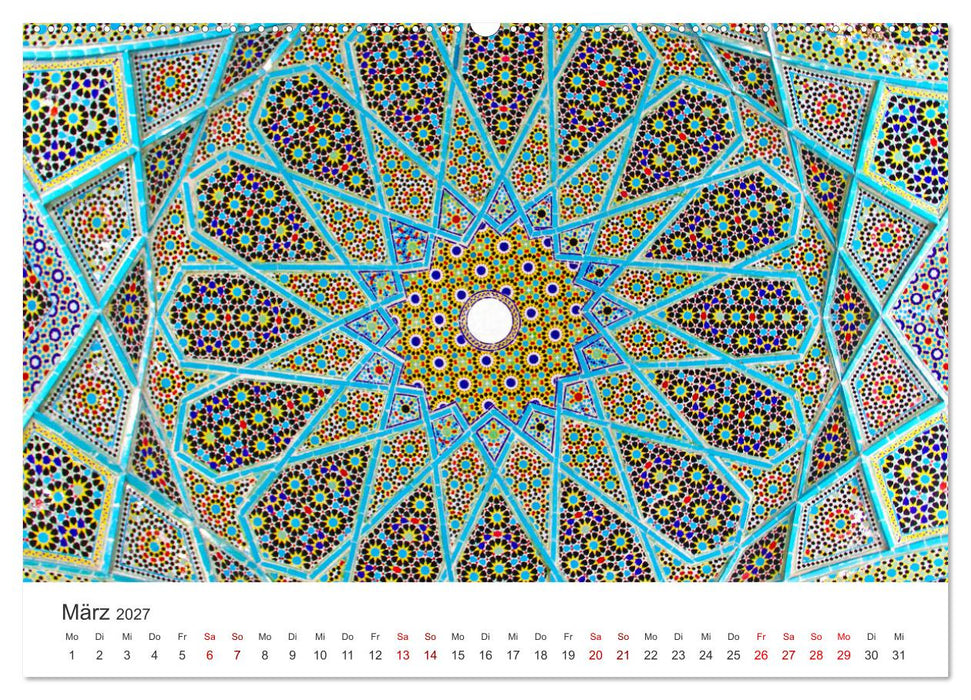 Kunstvolle Mosaike (CALVENDO Premium Wandkalender 2027)