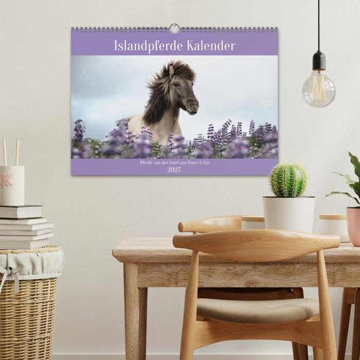 Islandpferde Kalender (CALVENDO Wandkalender 2027)
