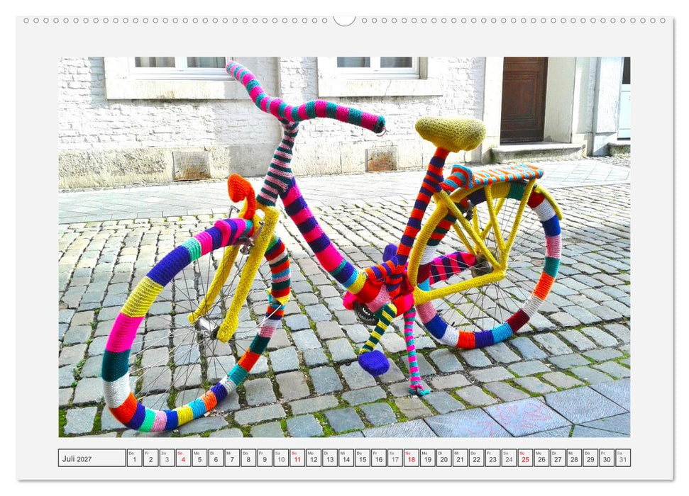 Faszination Fahrrad. Der Charme alter und neuer Drahtesel (CALVENDO Premium Wandkalender 2027)