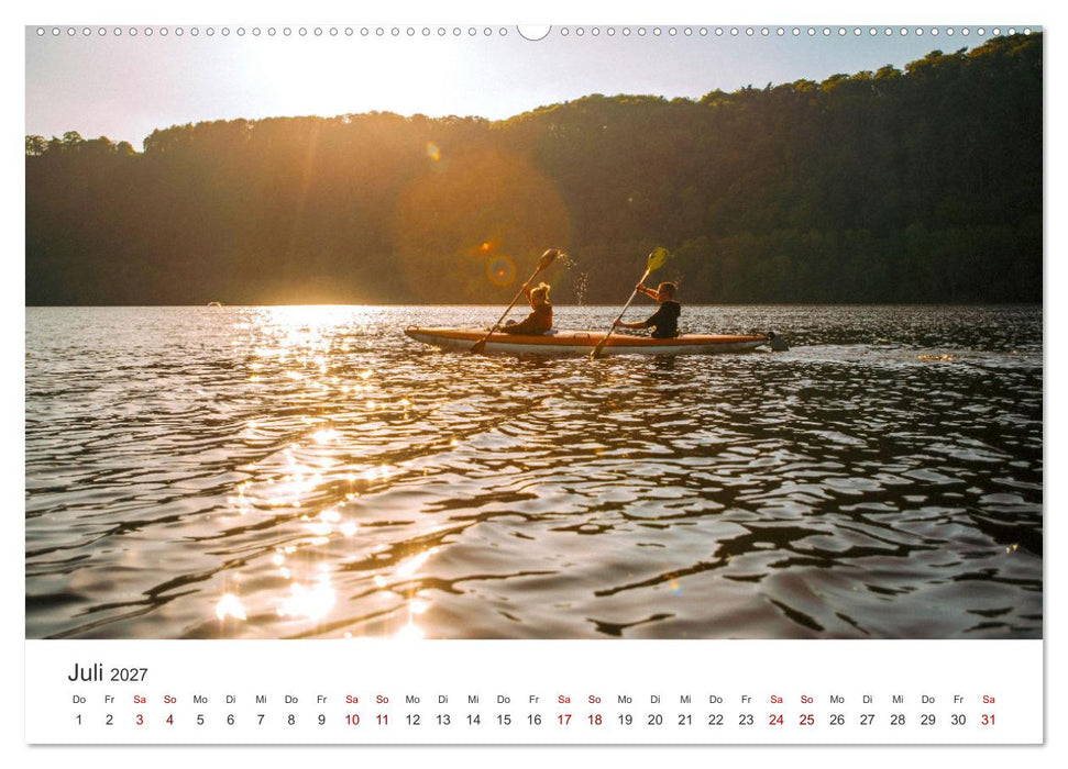 Kajak - Ruhige Gewässer (CALVENDO Premium Wandkalender 2027)