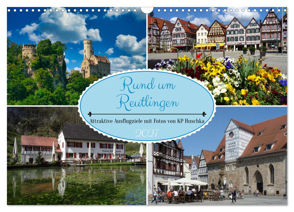 Rund um Reutlingen (CALVENDO Wandkalender 2027)