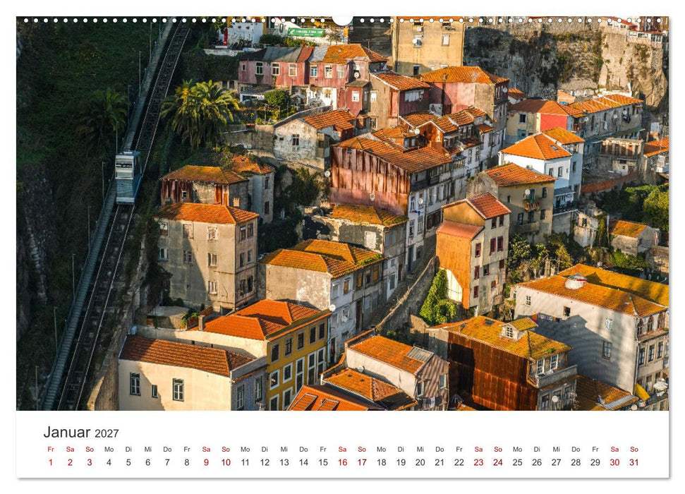 Porto - Eine Liebeserklärung (CALVENDO Premium Wandkalender 2027)