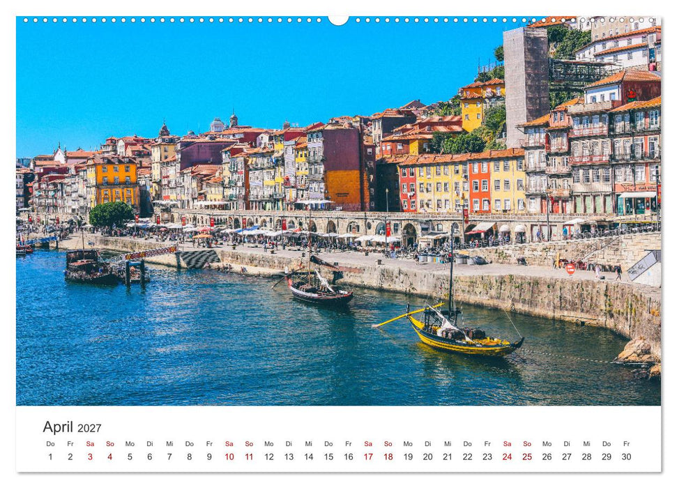 Porto - Eine Liebeserklärung (CALVENDO Premium Wandkalender 2027)