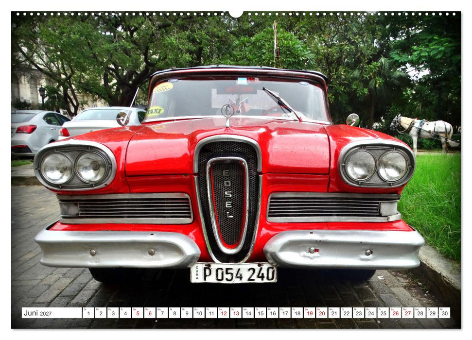 EDSEL - Edelkarosse auf Kuba (CALVENDO Premium Wandkalender 2027)