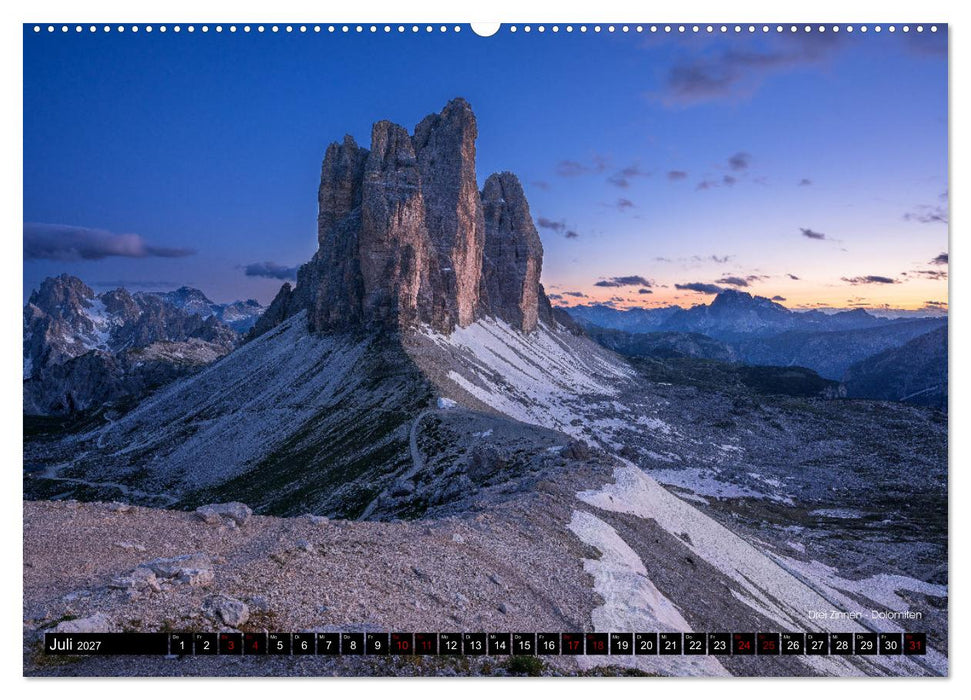 Magisches Licht der Berge (CALVENDO Premium Wandkalender 2027)