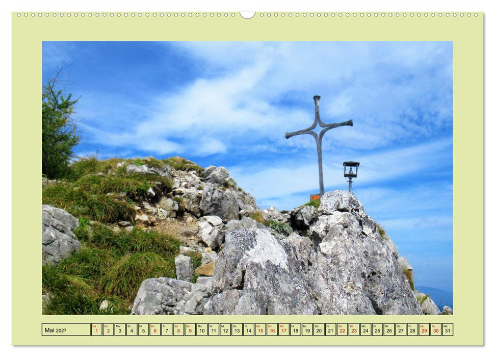 Bergwandern in den Alpen - vom Tal bis zum Gipfel (CALVENDO Premium Wandkalender 2027)